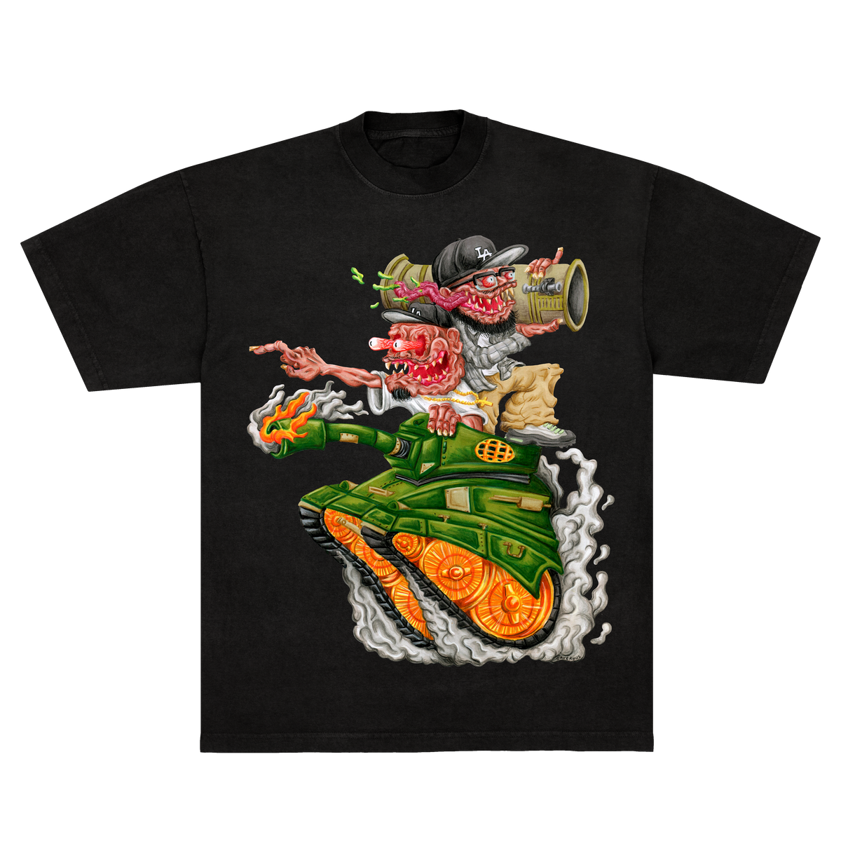 GO OFF TSHIRT - BLACK