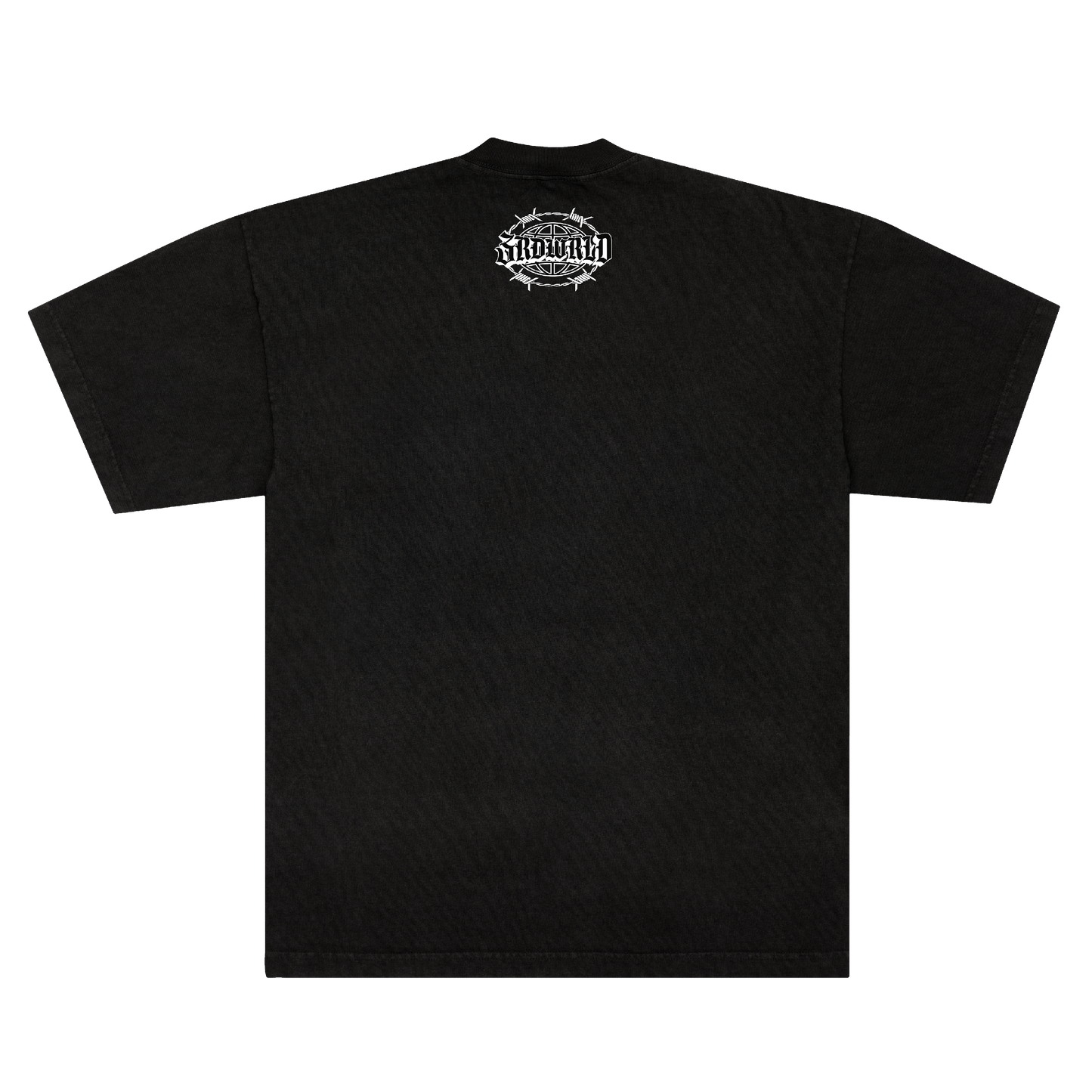 3RD WRLD LOGO TSHIRT - BLACK