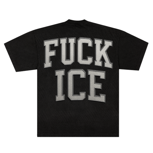 FUCK ICE TSHIRT - BLACK
